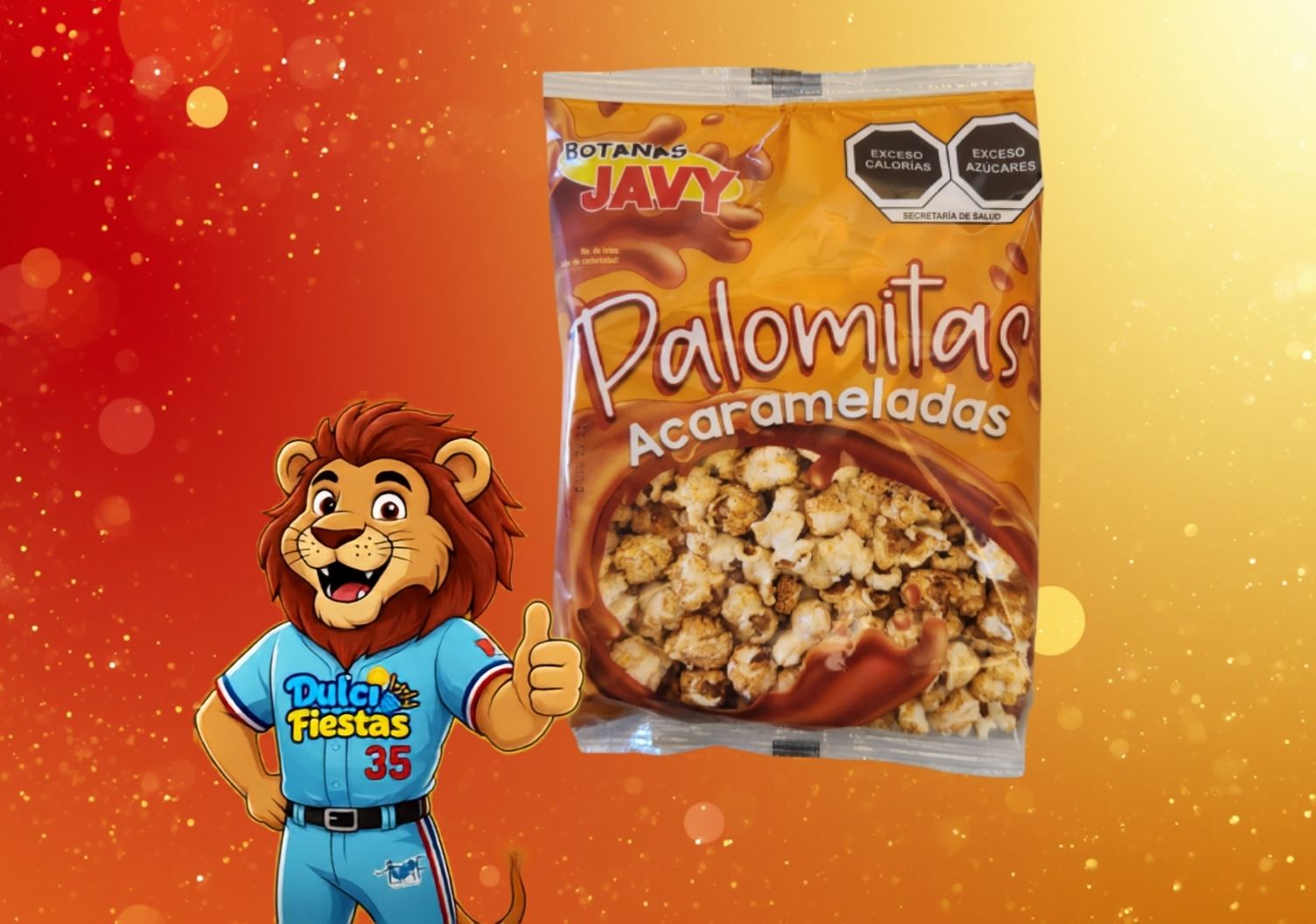 JAVY PALOMITA ACARAMELADA 250 GR