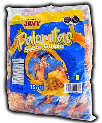 JAVY PALOMITAS QUESO C/15PZ
